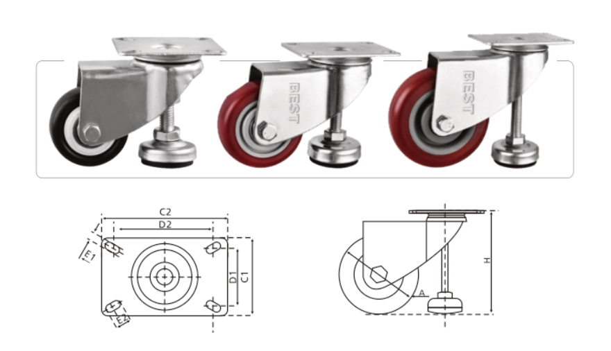 C12系列、水平调节轮